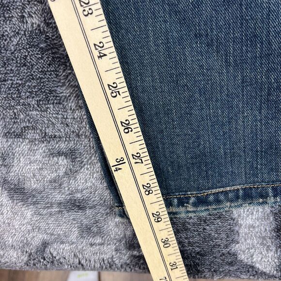 Vtg Y2K Levi's 569 Loose Straight Blue Denim Jeans Men's 34X32 (35X29) Baggy - Picture 5 of 11